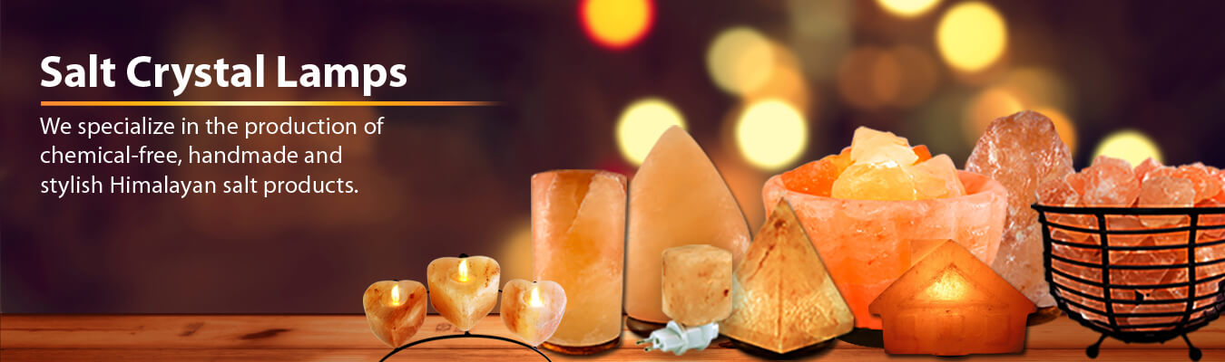 Salt Crystal Lamps
